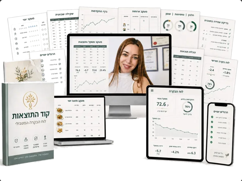 קוד התוצאות – לוח הבקרה המטבולי. מערכת המעקב החכמה ליישום הקוד המטבולי